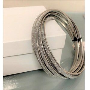 ONE WINK Criss Cross Stackable Bracelet 6 pieces